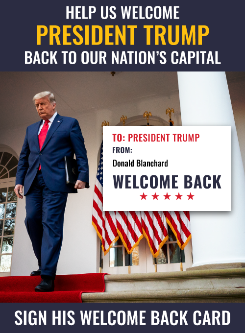 Welcome Back Trump